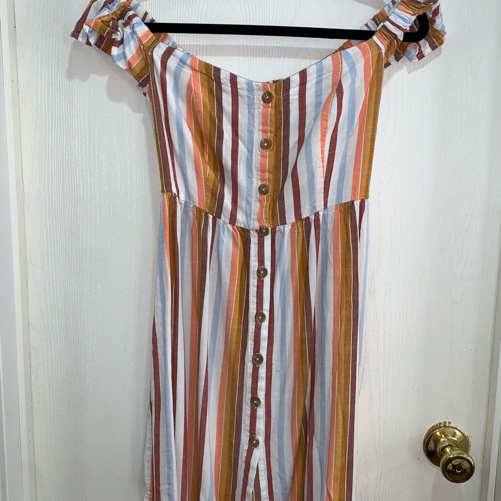Aeropostale multicolored stripped dress